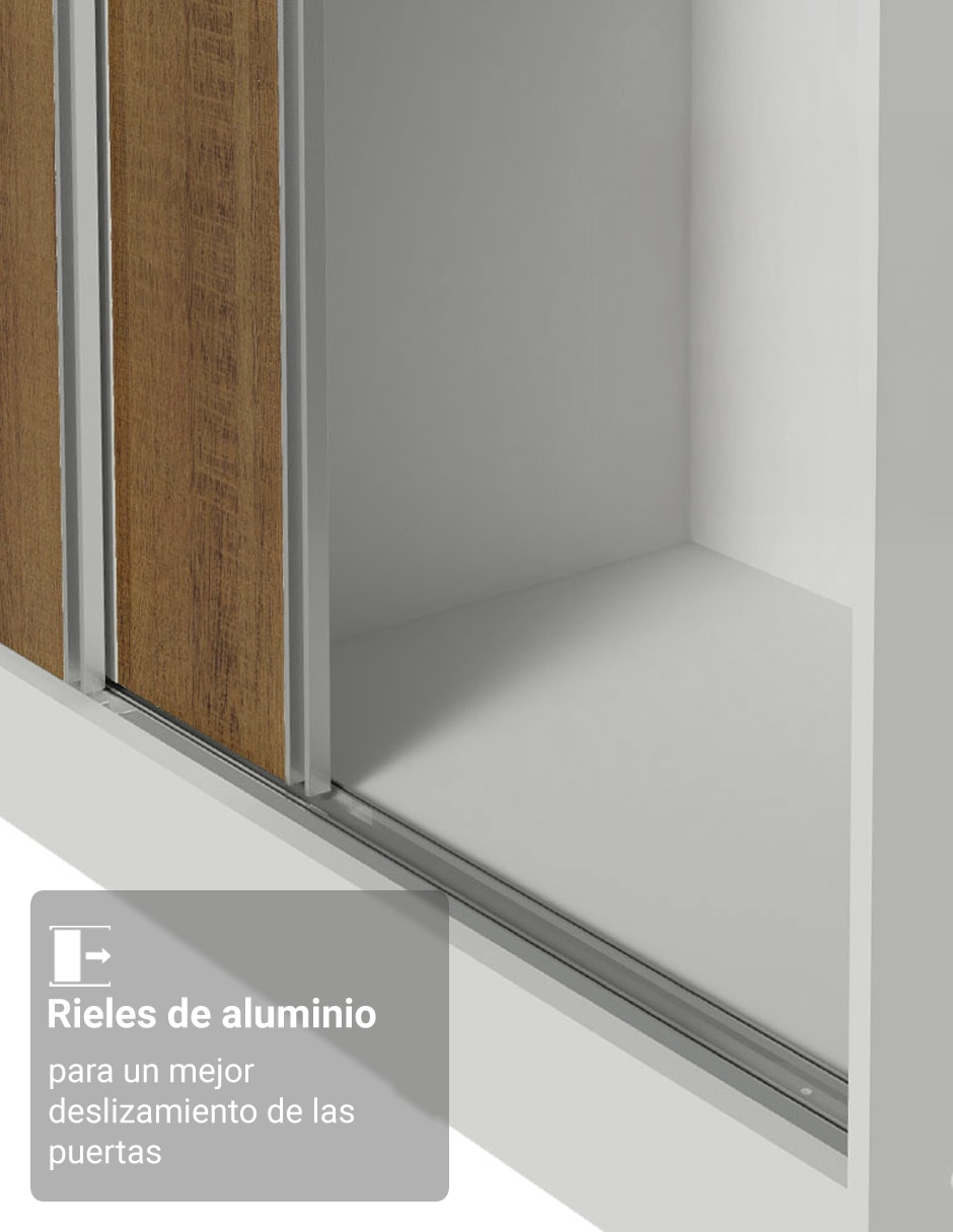 Ropero armable MADESA 10639B1E de MDF 4