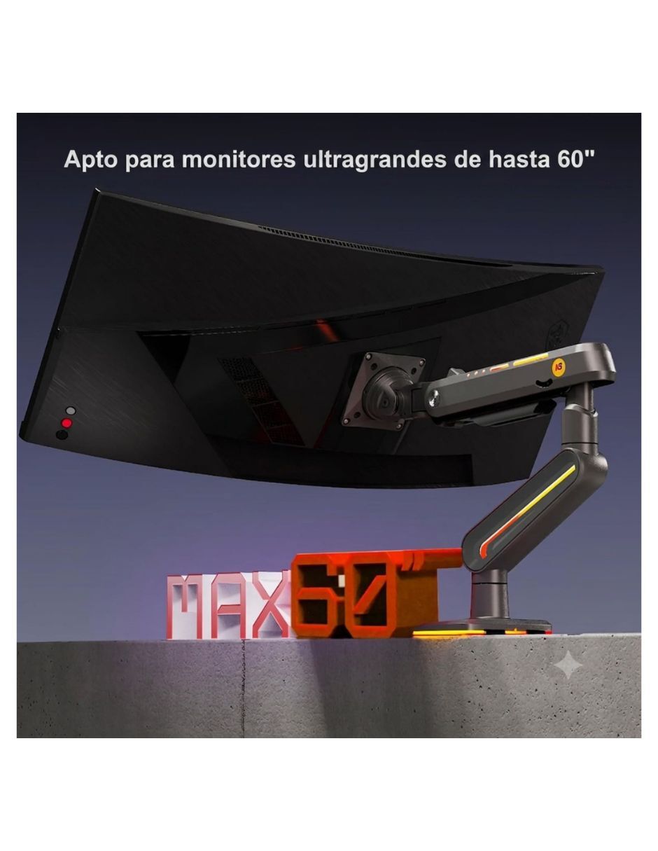 Soporte NORTH BAYOU para monitor Giratorio 32.60 pulgadas 6