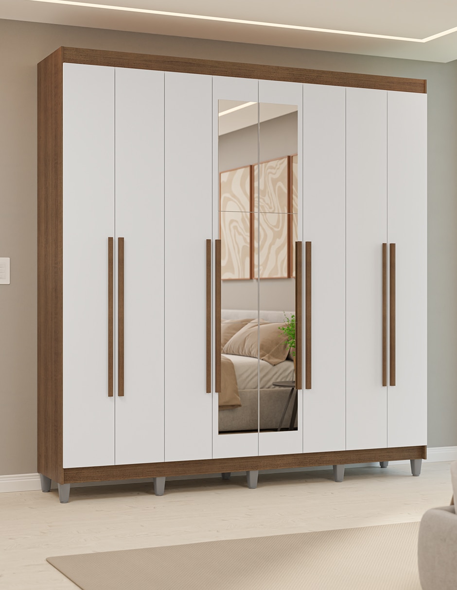 Ropero armable Madesa 1107J32E4GL1CP de MDP 5