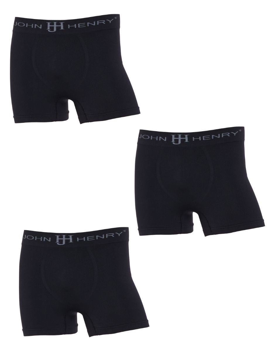Bóxer john henry de poliamida y elastano para hombre 3 piezas 2