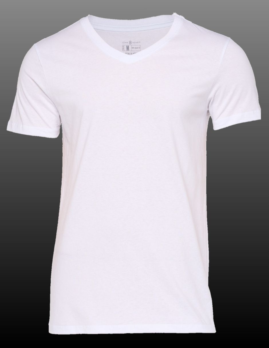 Playera john henry cuello v para hombre 3