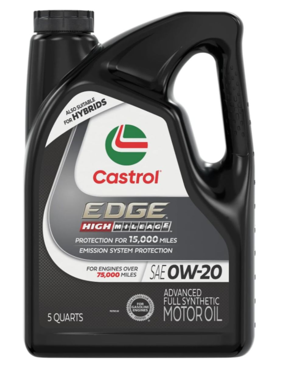Aceite sintético Castrol para automóvil 0W-20 4.73 L Aceite sintético Castrol para automóvil 0W-20 4.73 L