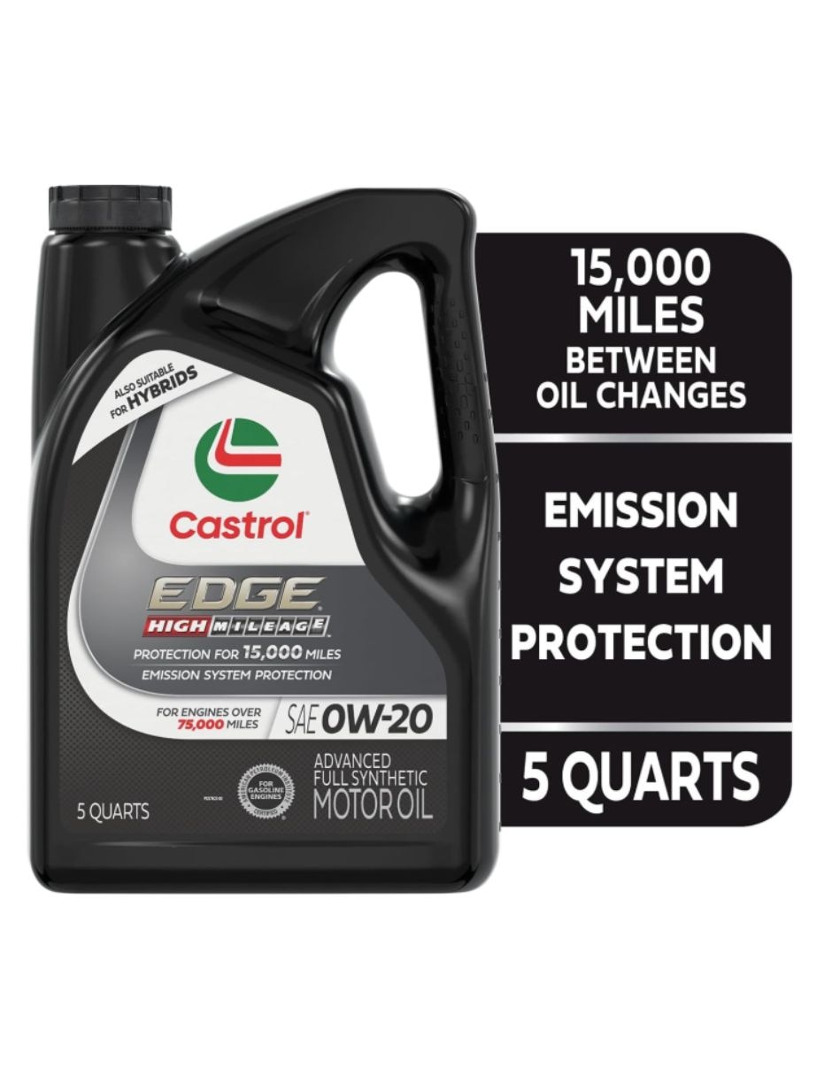 Aceite sintético Castrol para automóvil 0W-20 4.73 L 2