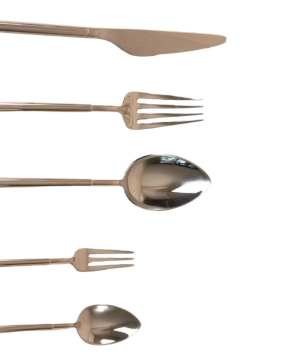 Set cubiertos Johann & Home de acero inoxidable 5 piezas 2
