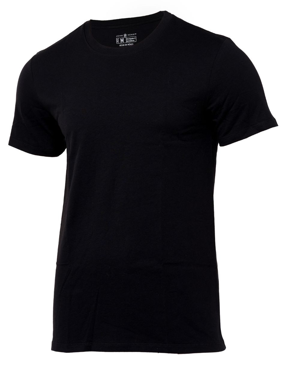Playera john henry cuello redondo para hombre 2