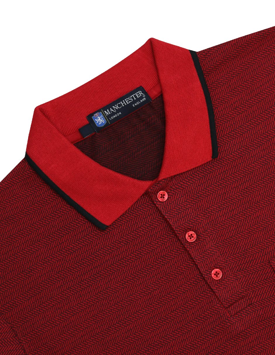Playera tipo polo manchester para hombre 5