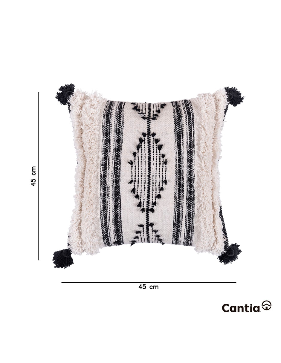 Cojín decorativo Cantia Grfito 5