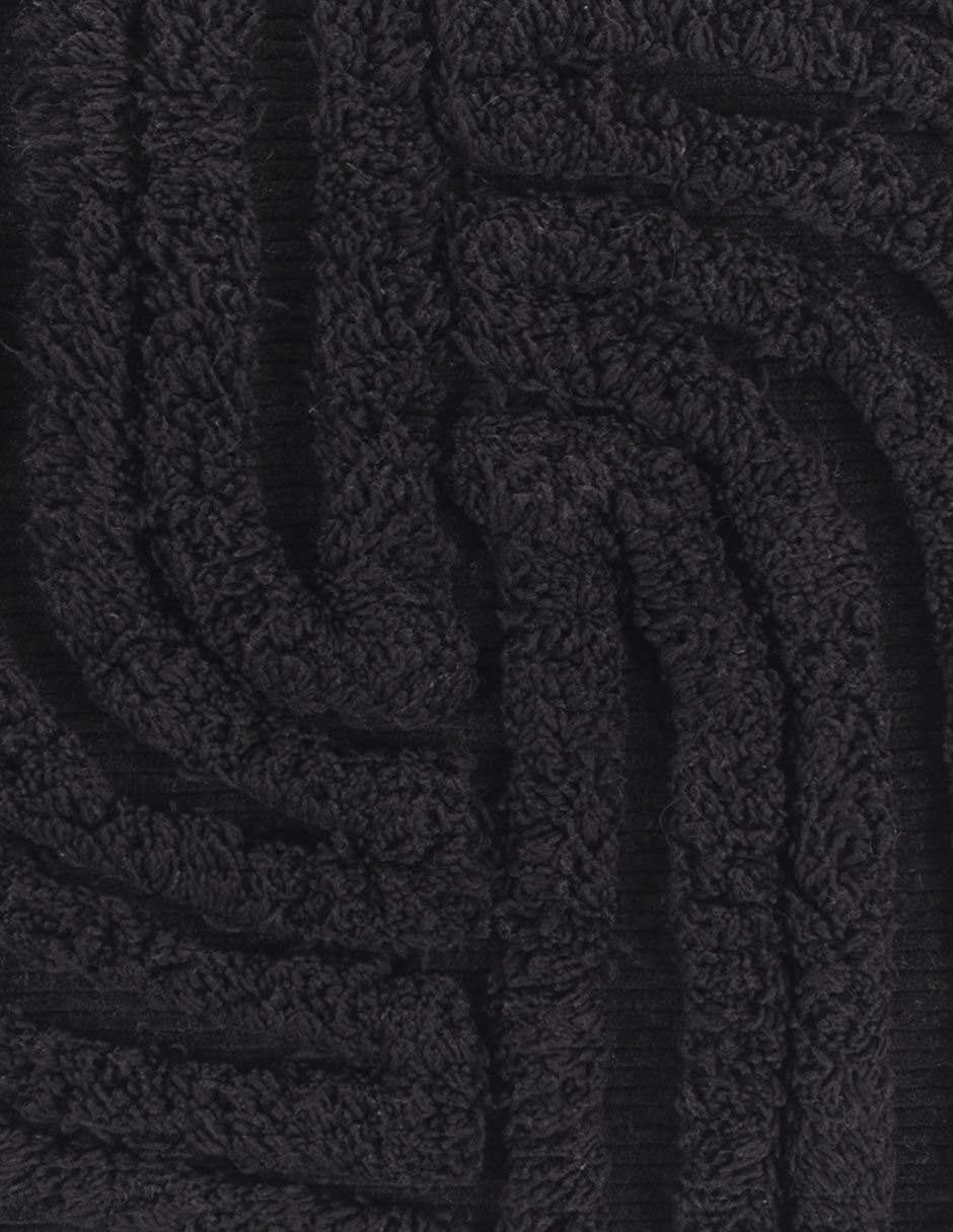 Cojín decorativo Cantia Grafito Textura 5