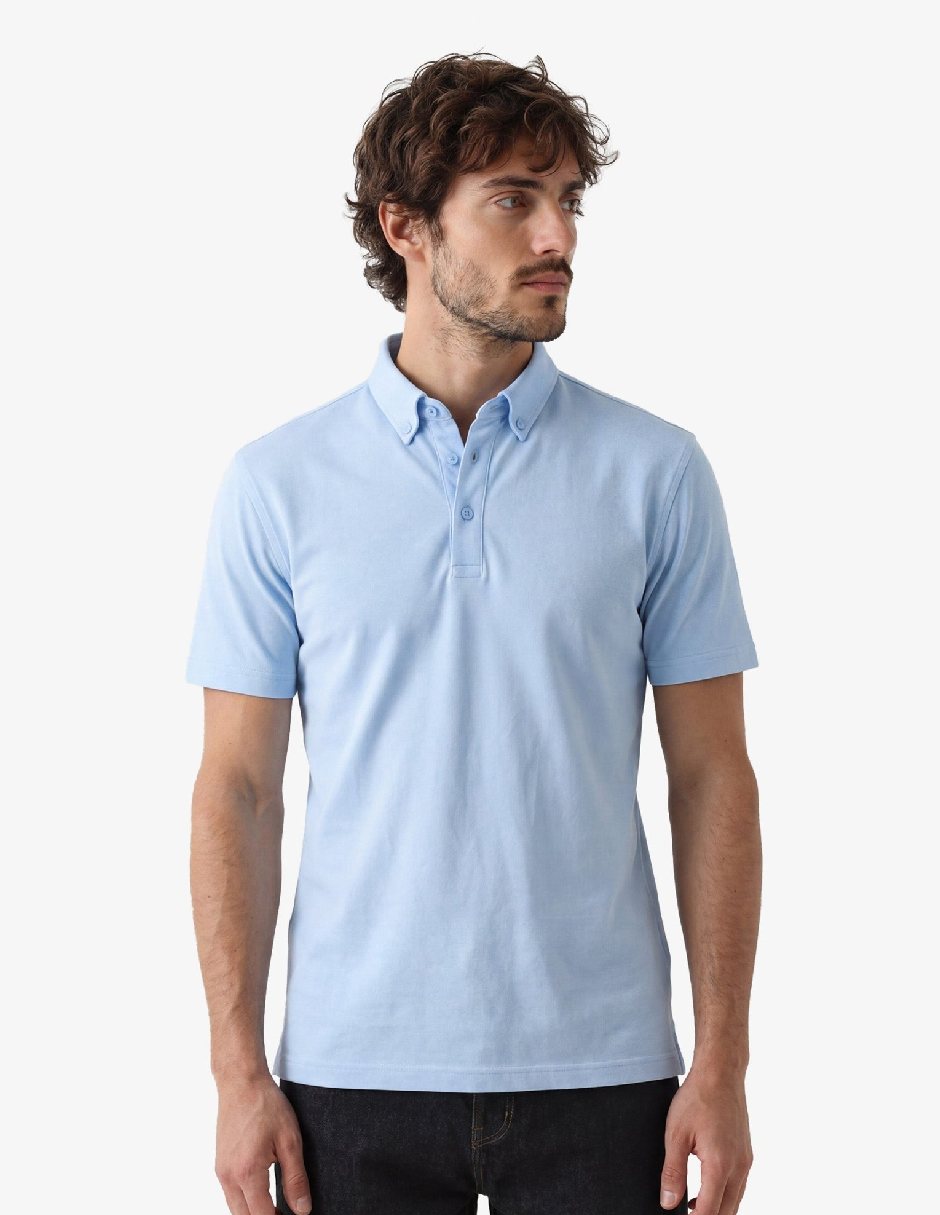 Playera tipo polo manchester para hombre
