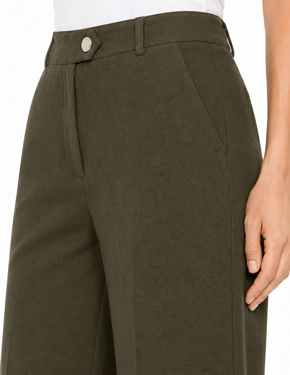 Pantalón regular foley's recto para mujer