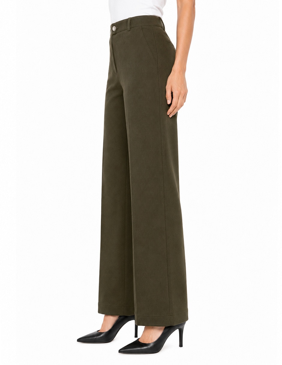 Pantalón regular foley's recto para mujer
