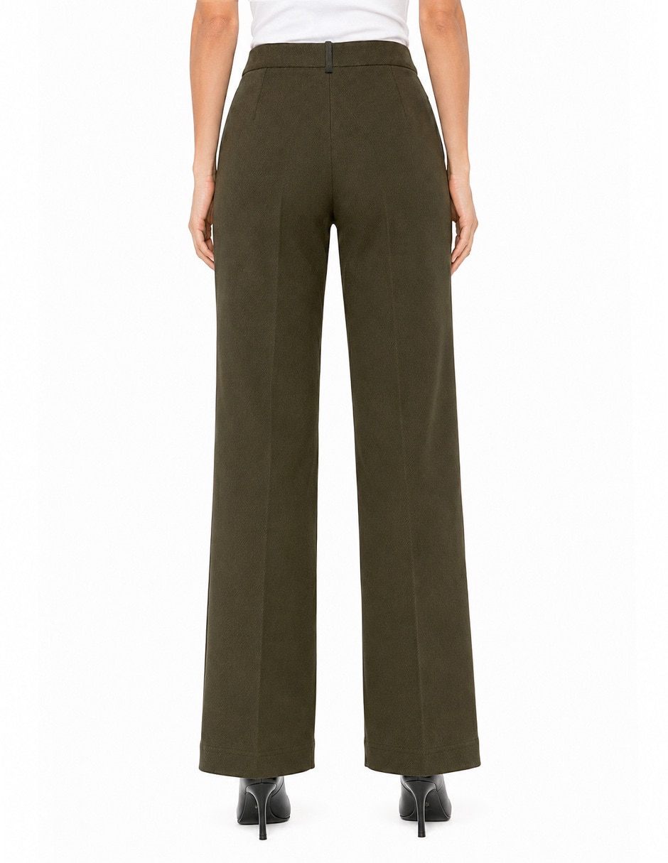 Pantalón regular foley's recto para mujer