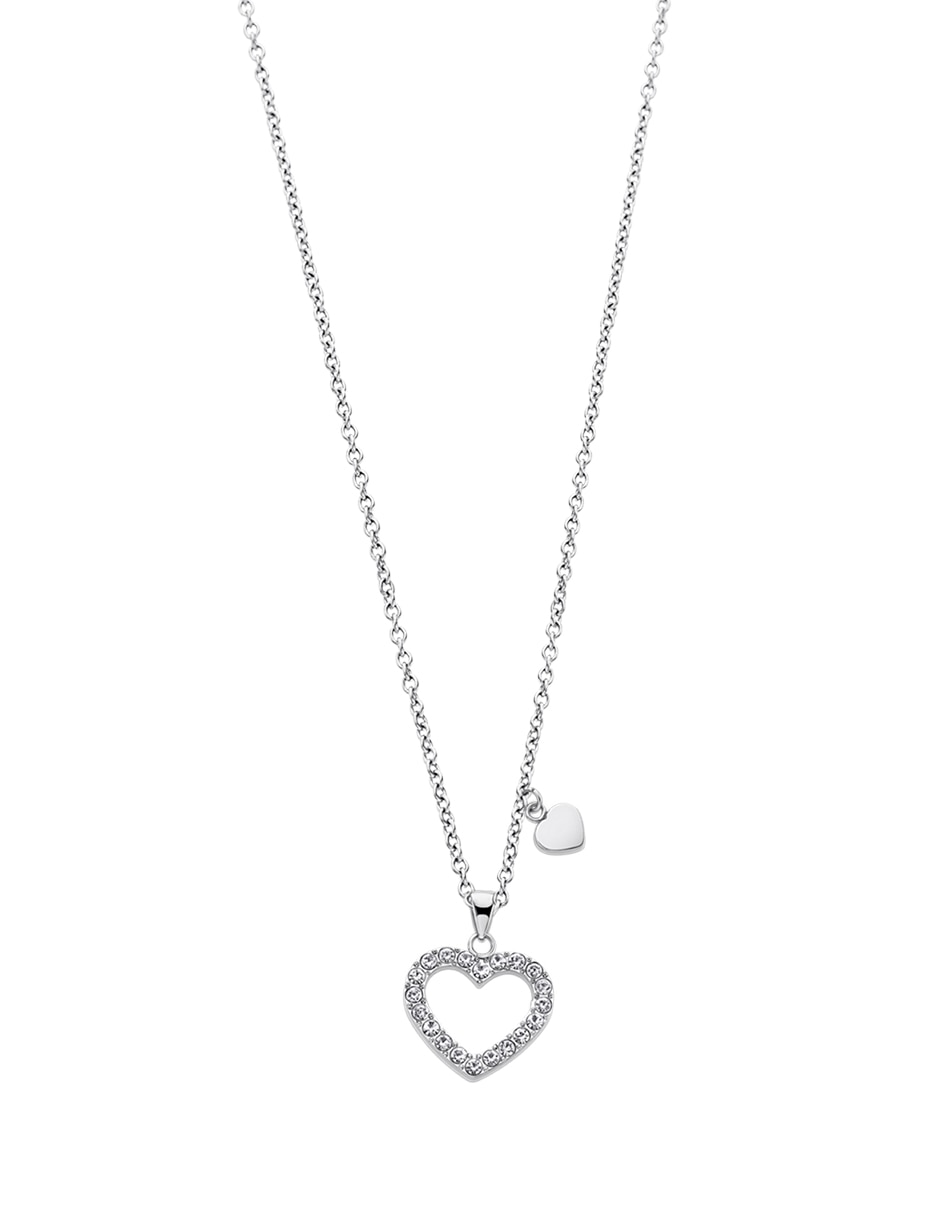 Collar lotus style woman's heart