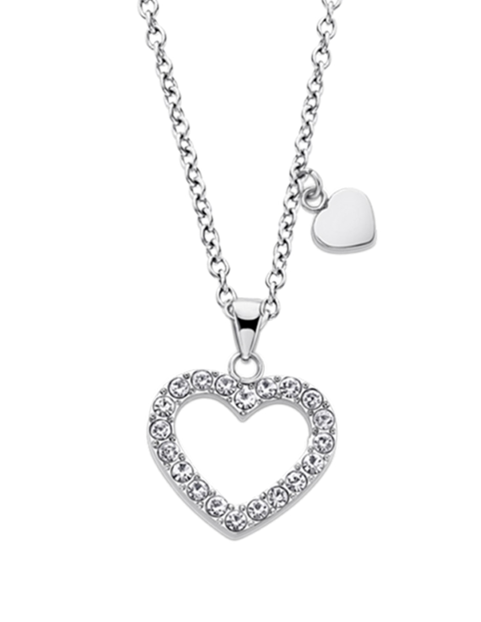 Collar lotus style woman's heart