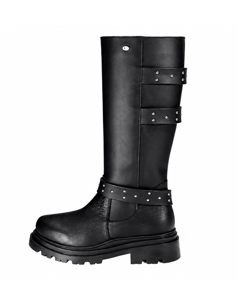 Bota media pierna para mujer