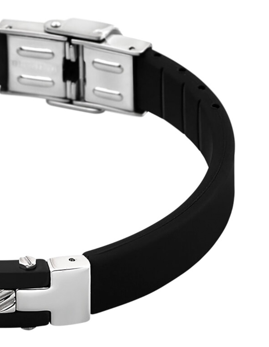 Pulsera lotus style men in black