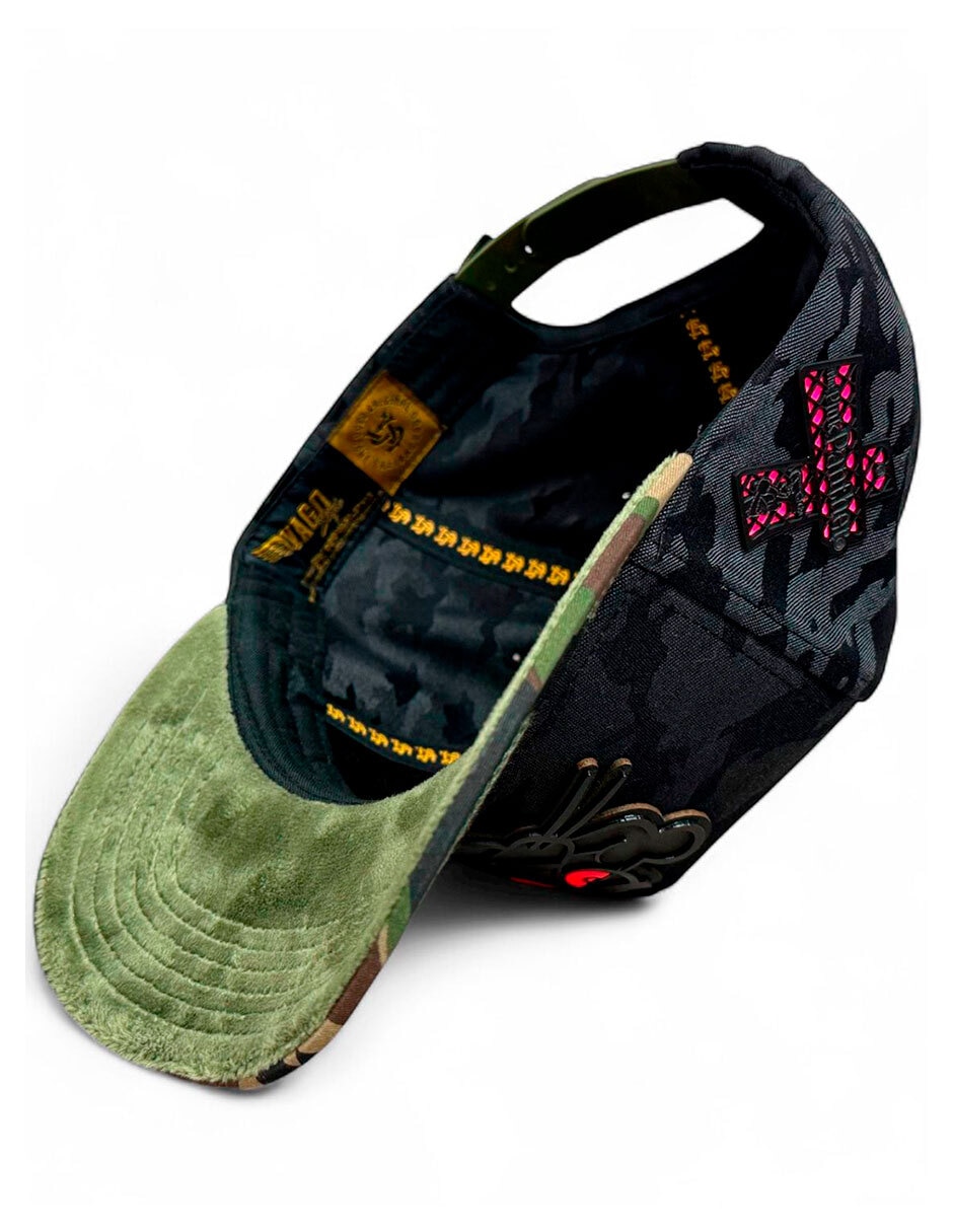 Gorra visera curva snapback Vago Styke pantera rosa para hombre 2