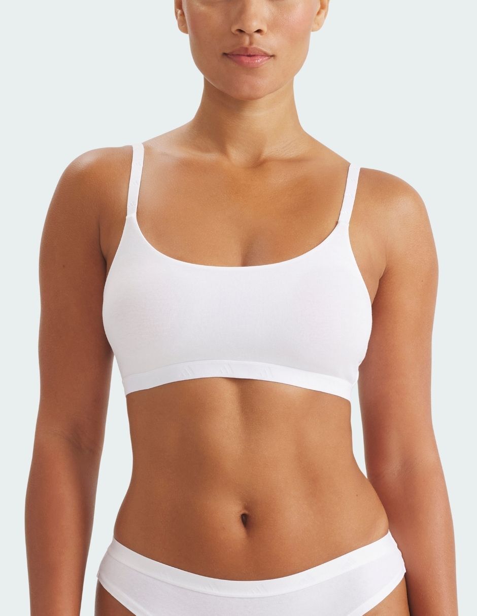 Bralette adidas copa removible para mujer