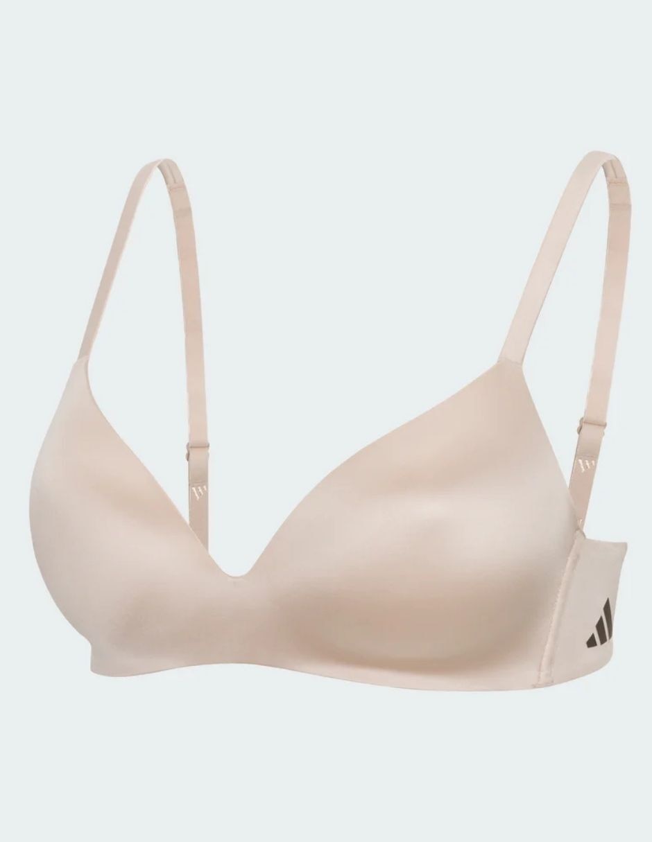 Brassiere escote profundo adidas copa sin copa para mujer