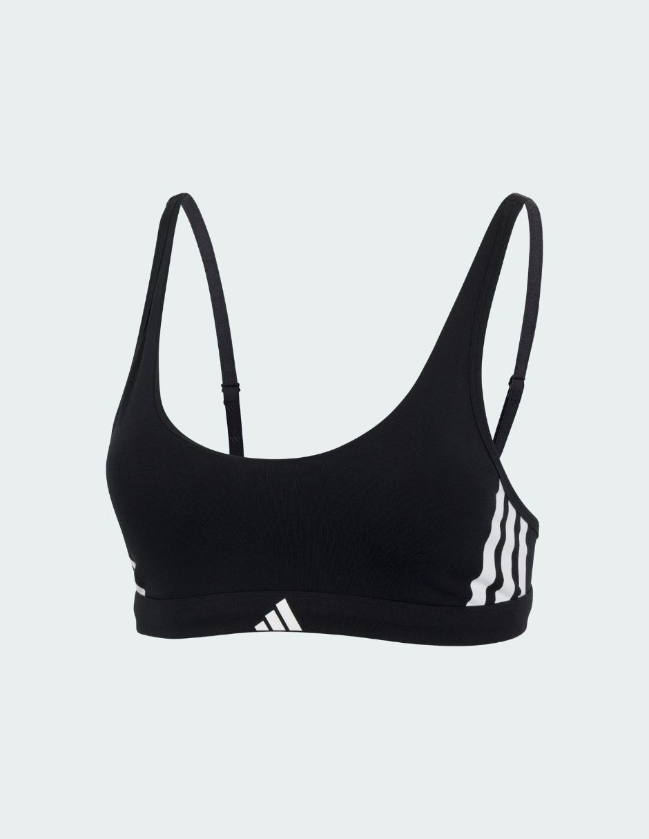 Brassiere deportivo Adidas copa removible para mujer 2