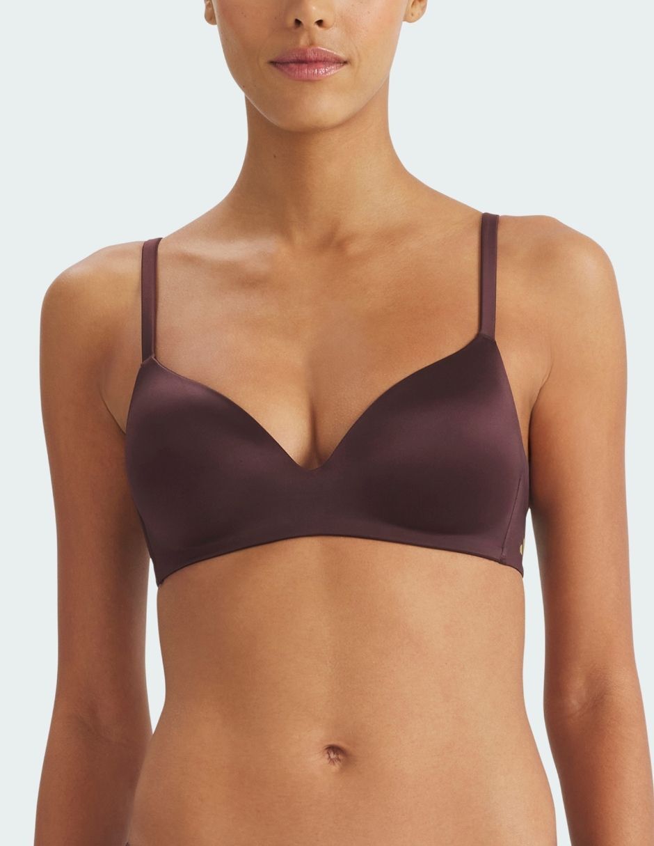 Brassiere escote profundo adidas copa sin copa para mujer