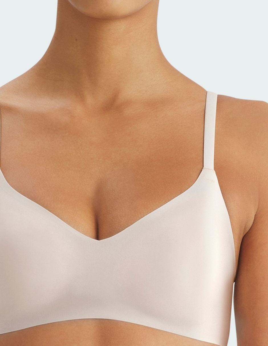 Brassiere escote profundo adidas copa sin copa para mujer