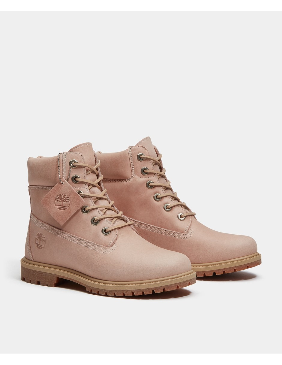 Bota al tobillo timberland premium de piel para mujer