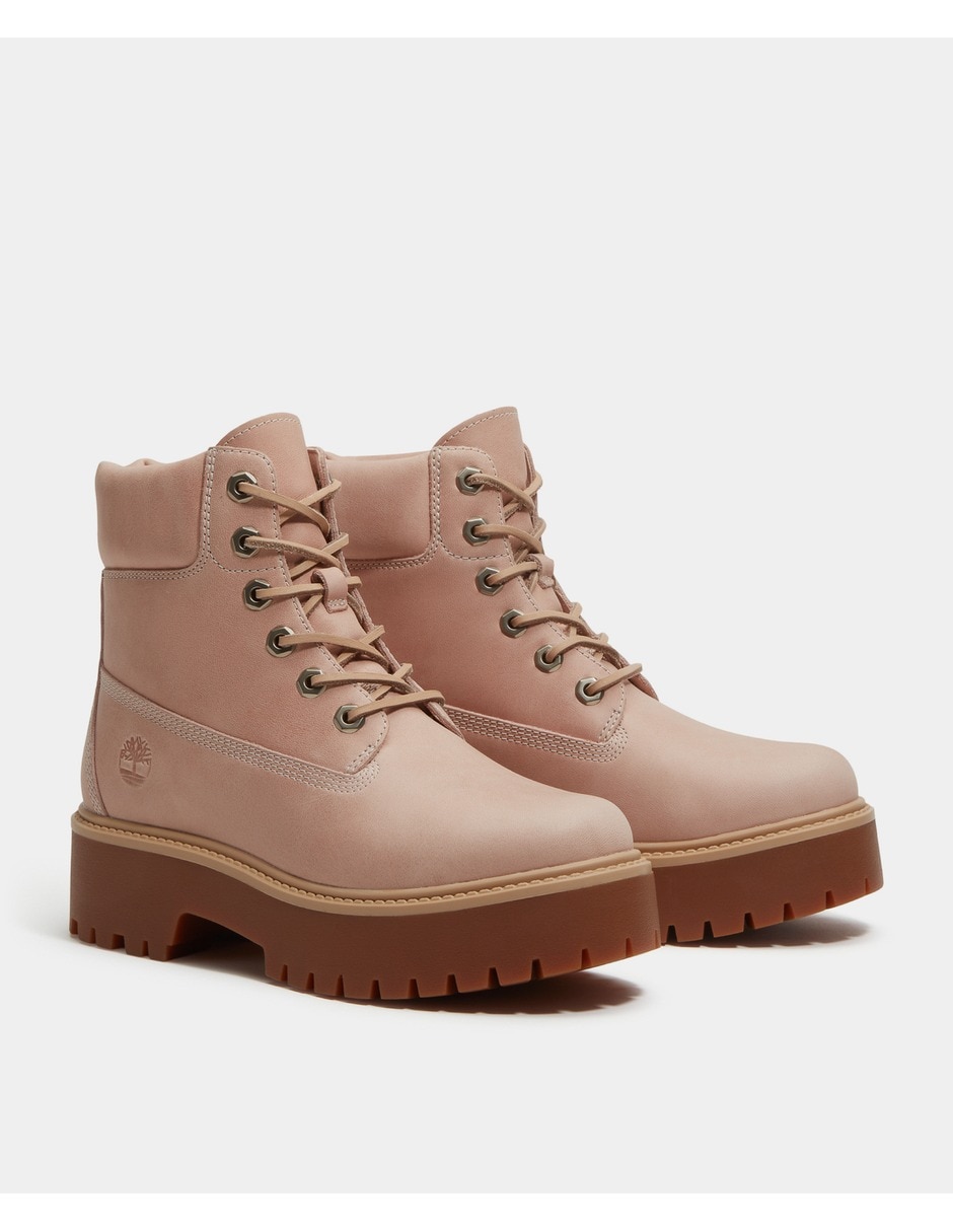 Bota al tobillo timberland stone street de piel para mujer 4
