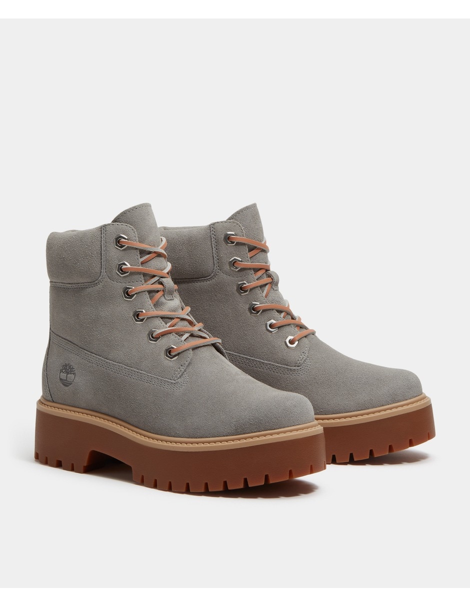Bota al tobillo timberland stone street de piel para mujer 4