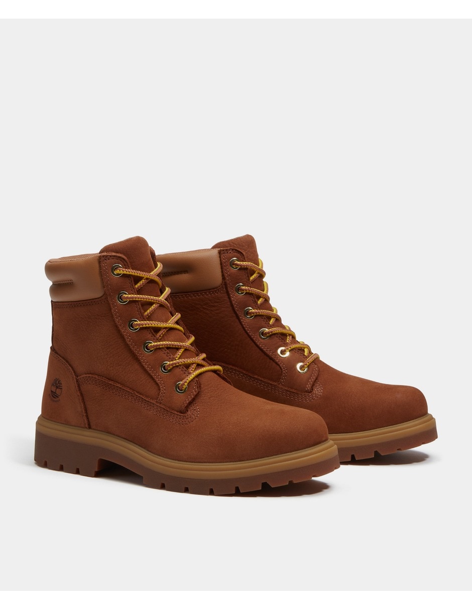 Bota al tobillo timberland auburn falls de piel para mujer 4