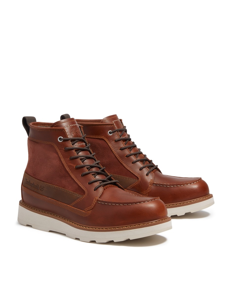 Bota britton mills de piel para hombre 4