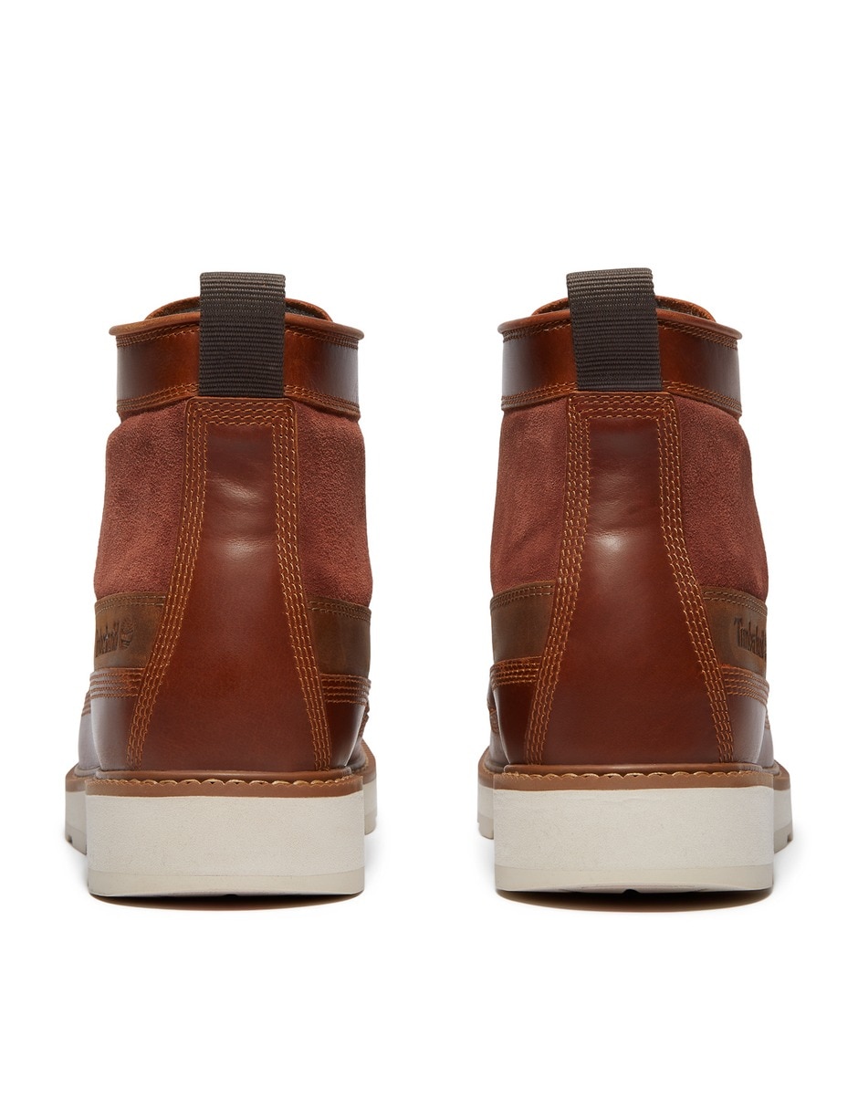 Bota britton mills de piel para hombre 5