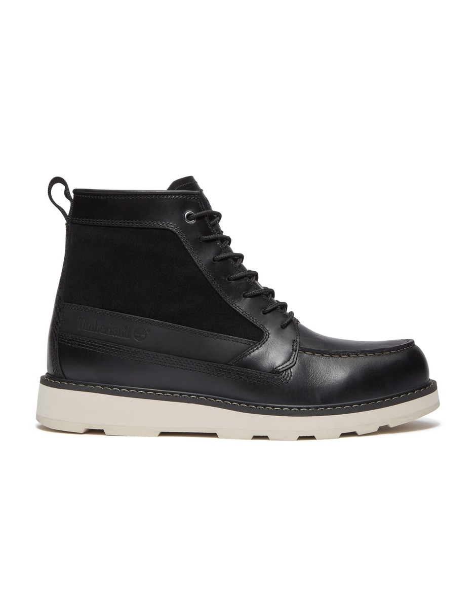 Bota britton mills de piel para hombre