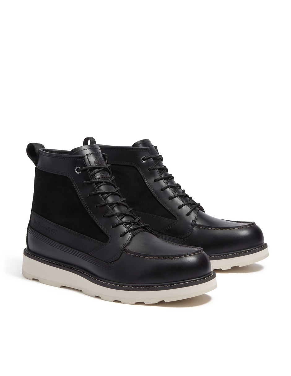 Bota britton mills de piel para hombre 4