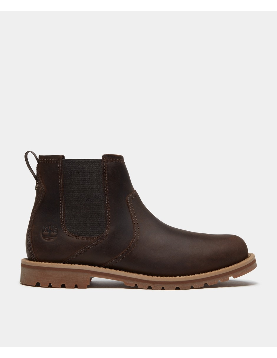 Bota britton falls de piel para hombre