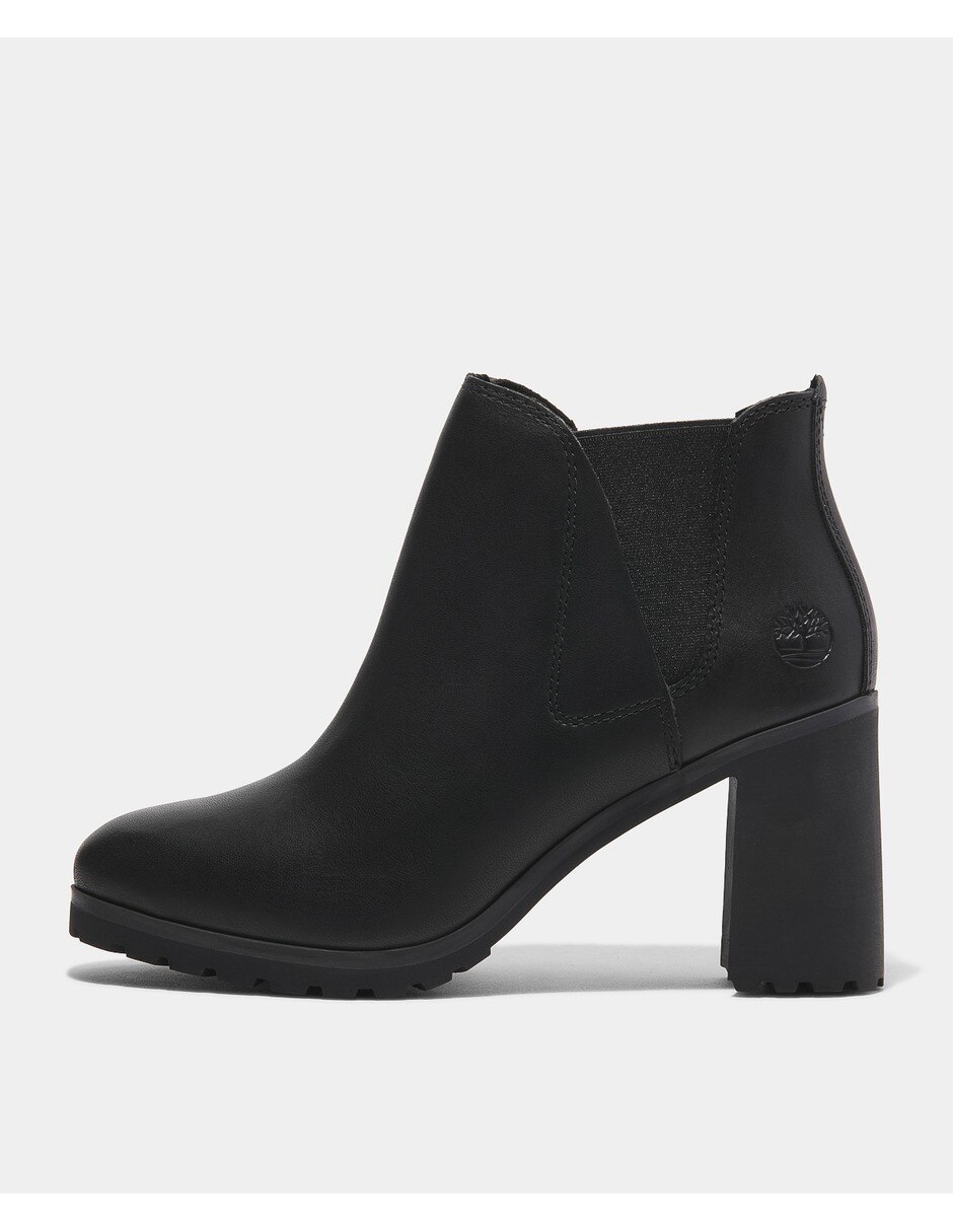 Bota al tobillo de piel para mujer 8