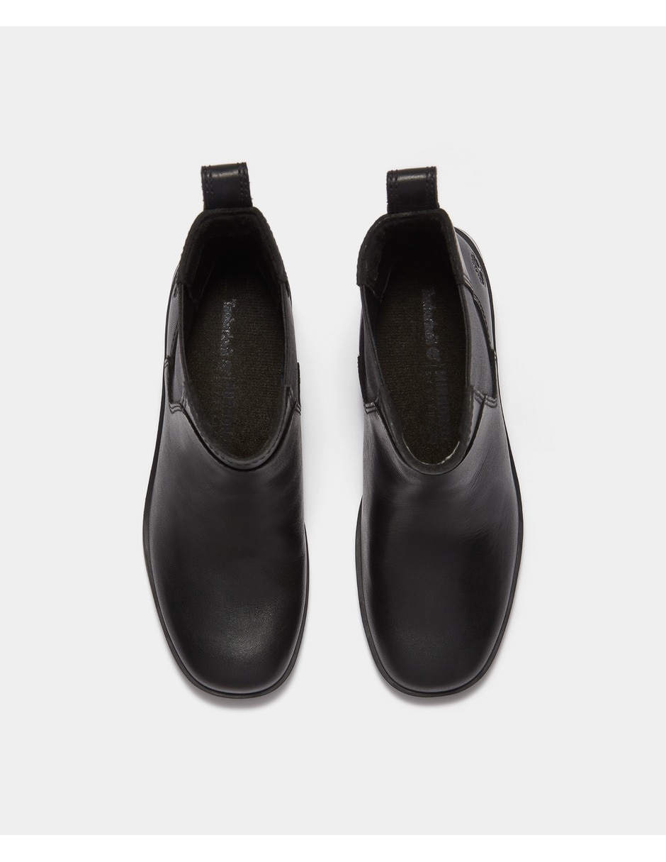 Bota al tobillo bellevaux de piel para mujer 2
