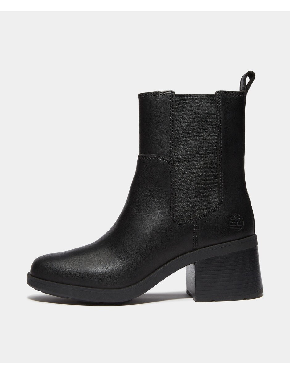 Bota al tobillo de piel para mujer 8