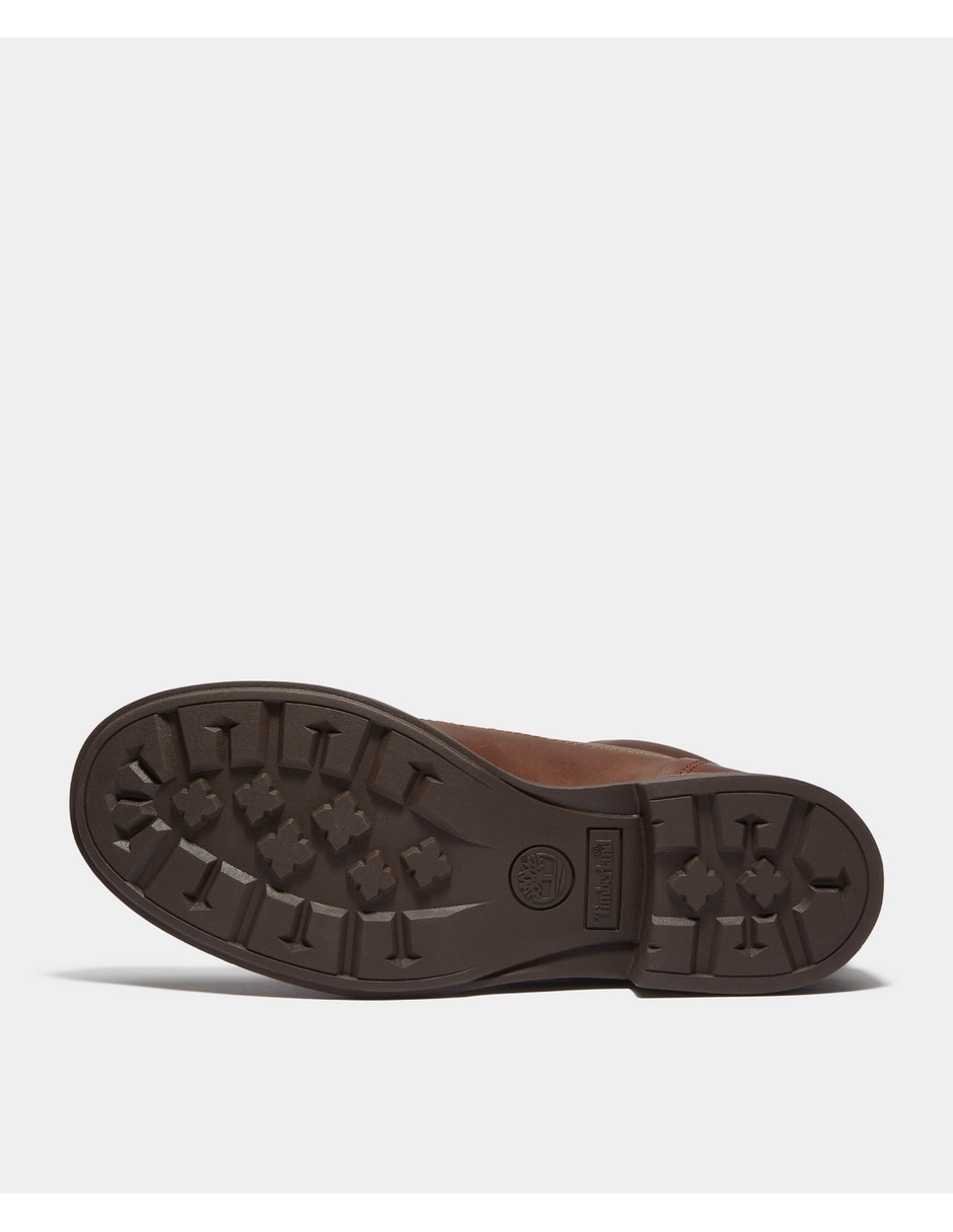 Bota al tobillo verona square de piel para mujer 3