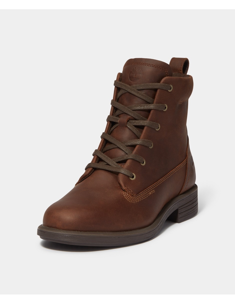 Bota al tobillo verona square de piel para mujer 9