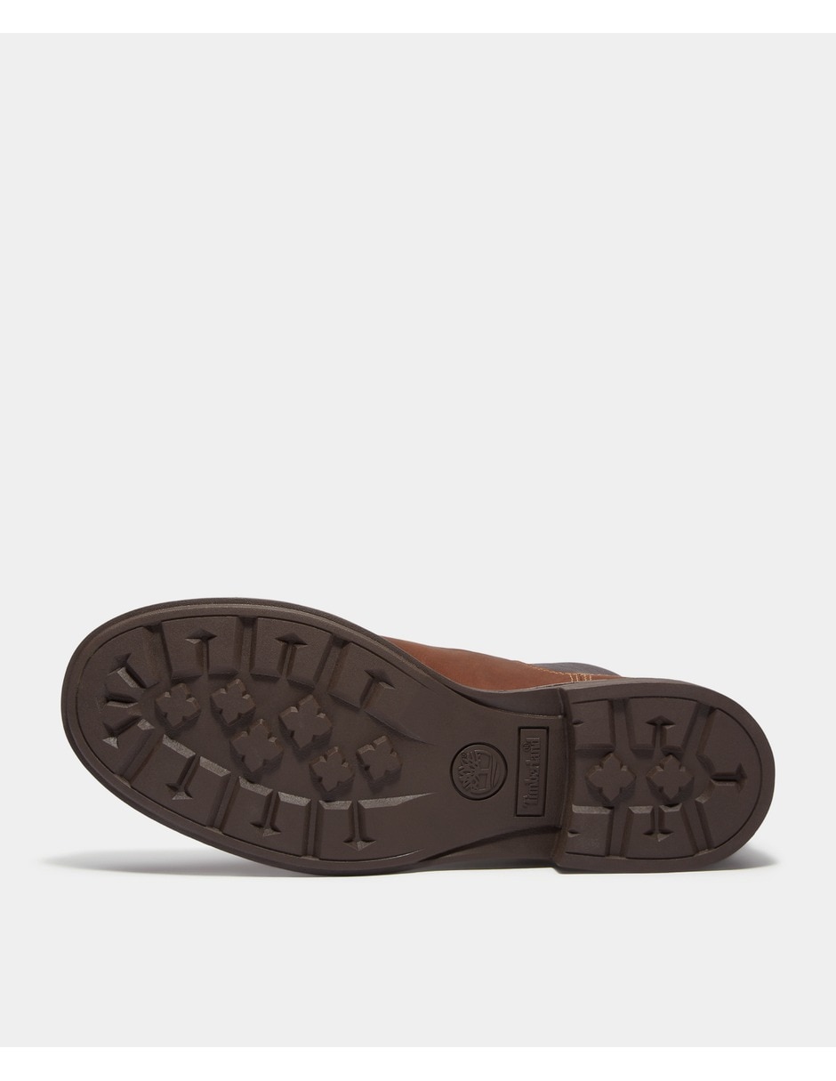 Bota al tobillo verona square de piel para mujer 3
