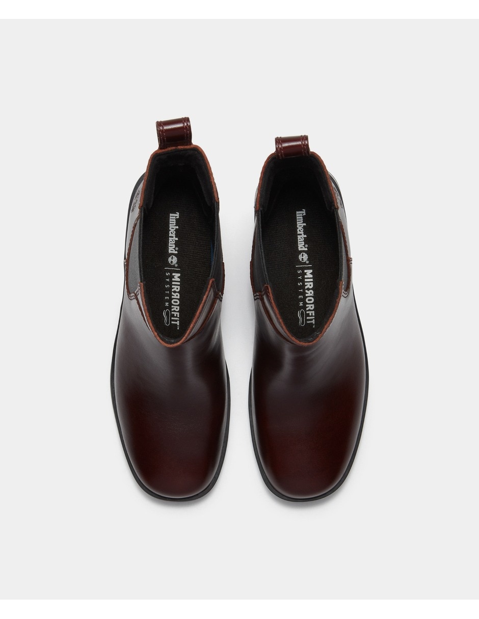 Bota al tobillo bellevaux de piel para mujer 2