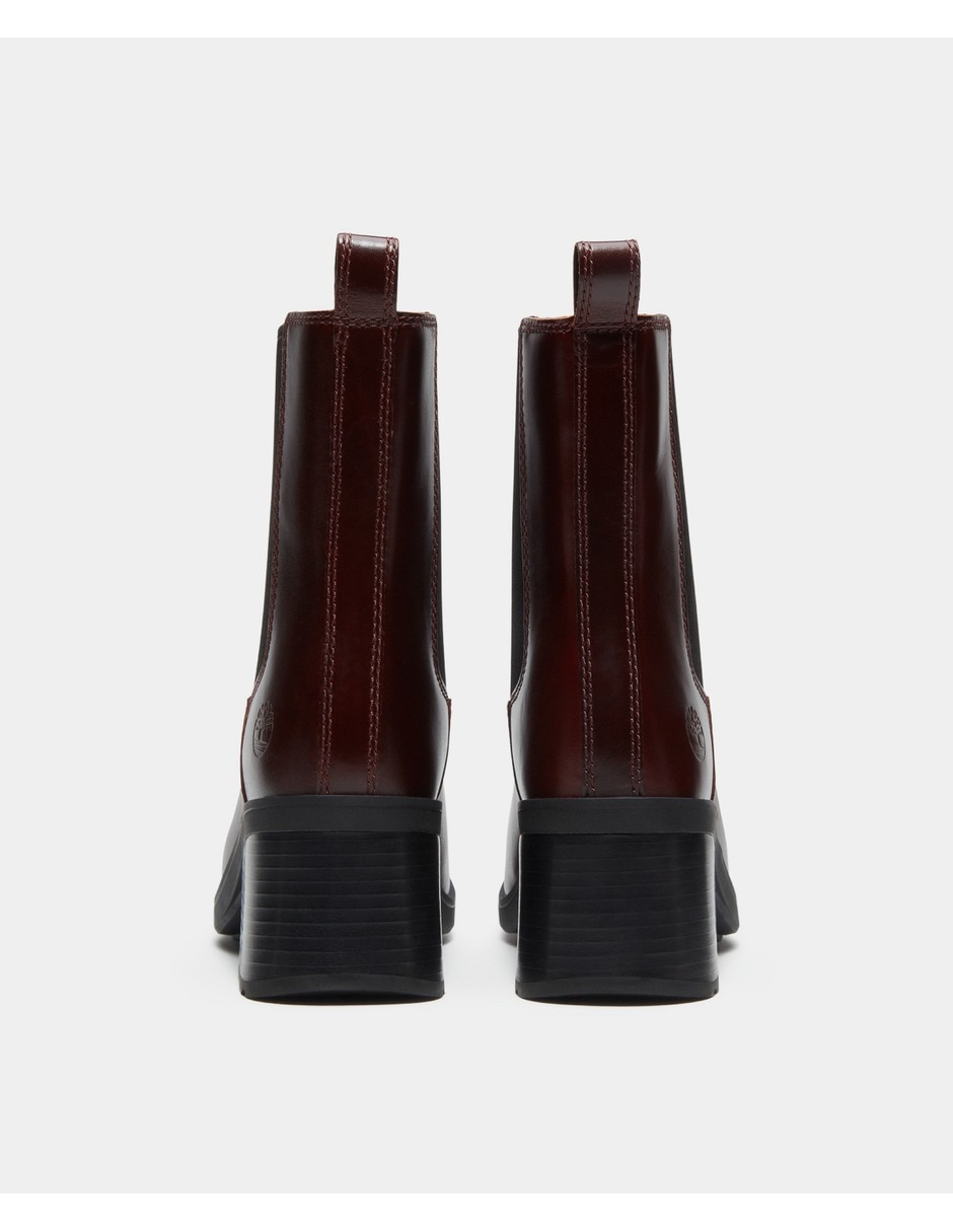 Bota al tobillo bellevaux de piel para mujer 5