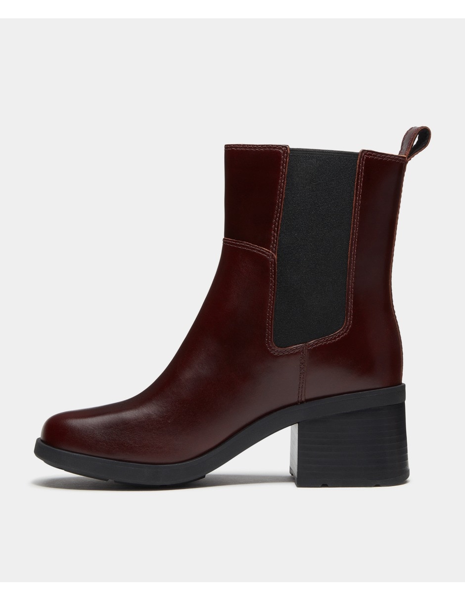 Bota al tobillo bellevaux de piel para mujer 6