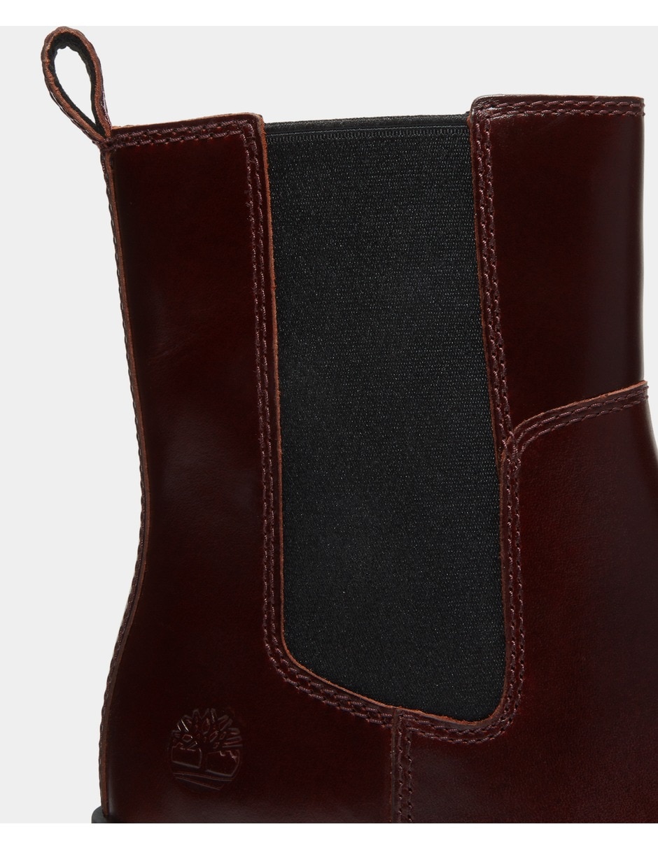 Bota al tobillo bellevaux de piel para mujer 7