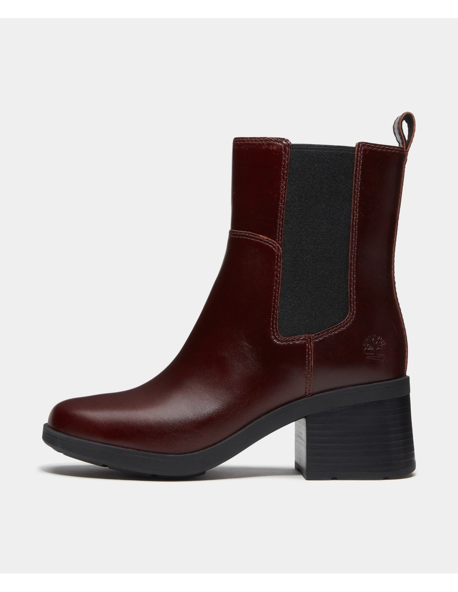 Bota al tobillo bellevaux de piel para mujer 8
