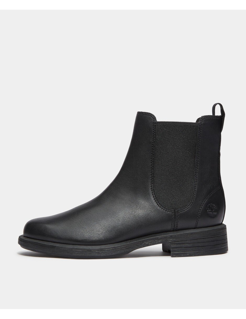 Bota al tobillo de piel para mujer 6