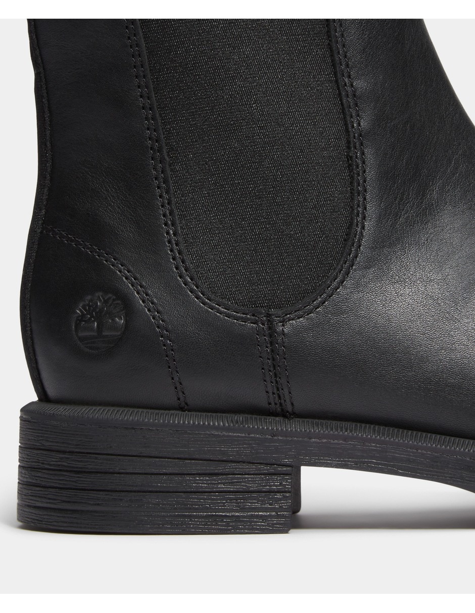 Bota al tobillo verona square de piel para mujer 5