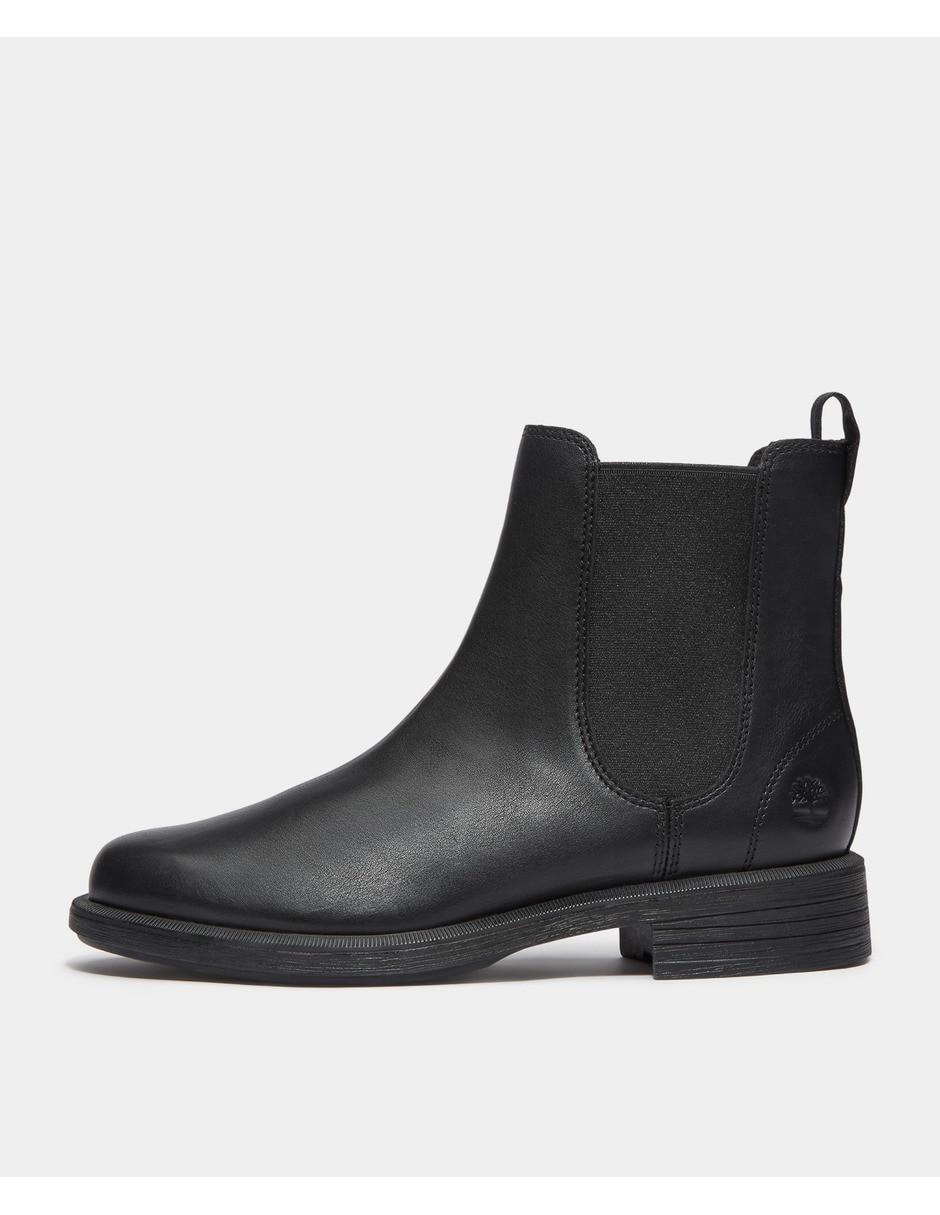 Bota al tobillo verona square de piel para mujer 6