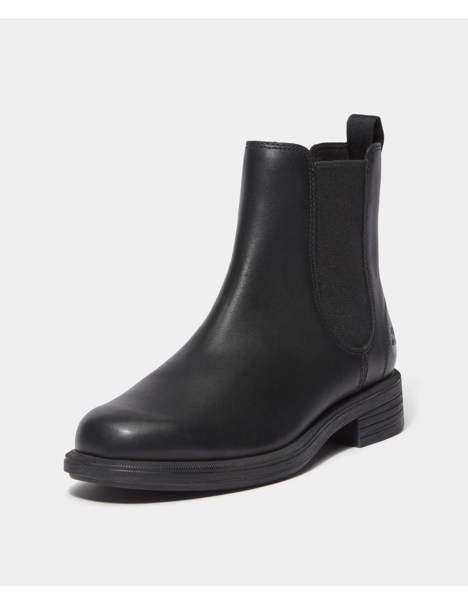 Bota al tobillo verona square de piel para mujer 7